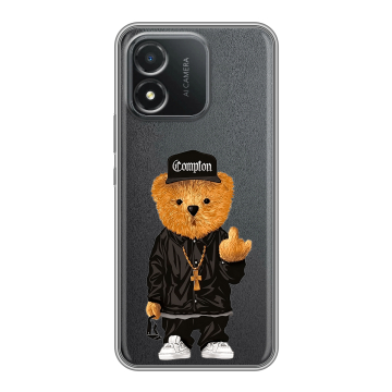 Силиконовый чехол на Huawei Honor X5 с принтом Плюшевый медведь