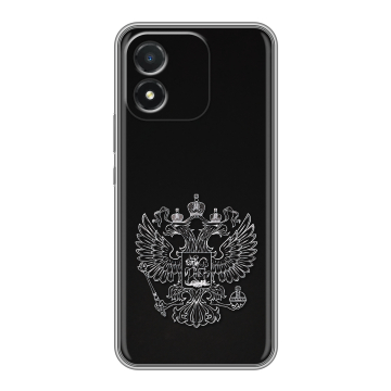 Силиконовый чехол на Huawei Honor X5 с принтом Герб России