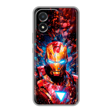 Силиконовый чехол на Huawei Honor X5 с принтом Железный человек Ironman