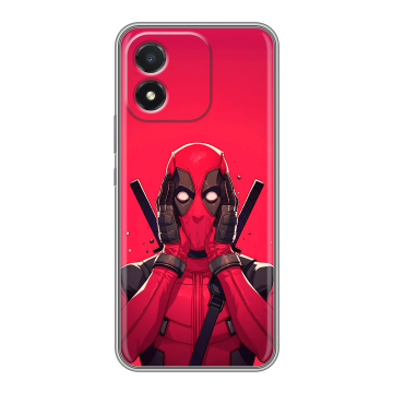 Силиконовый чехол на Huawei Honor X5 с принтом Дедпул Deadpool
