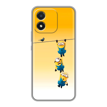 Силиконовый чехол на Huawei Honor X5 с принтом Миньоны