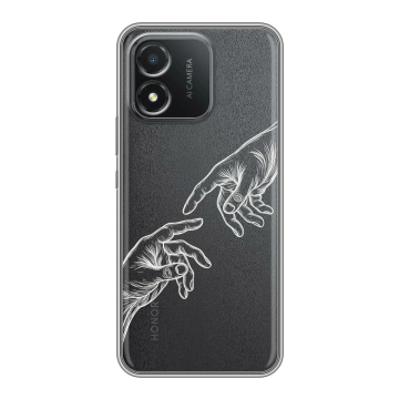 Силиконовый чехол на Huawei Honor X5 с принтом Сотворение мира