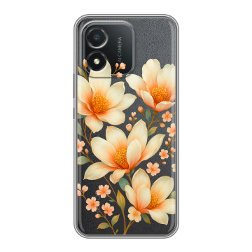 Силиконовый чехол на Huawei Honor X5 с принтом Цветы