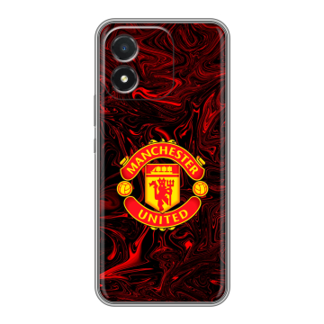 Силиконовый чехол на Huawei Honor X5 с принтом Manchester United