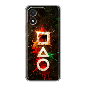 Силиконовый чехол на Huawei Honor X5 с принтом Squid Game Игра кальмара