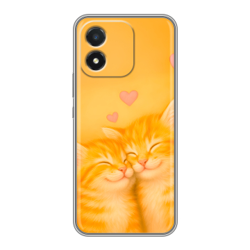 Силиконовый чехол на Huawei Honor X5 с принтом Милые котята