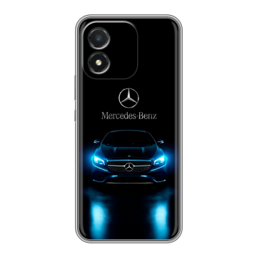 Силиконовый чехол на Huawei Honor X5 с принтом Mercedes Мерседес