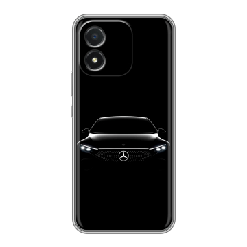 Силиконовый чехол на Huawei Honor X5 с принтом Mercedes Мерседес
