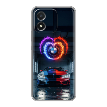 Силиконовый чехол на Huawei Honor X5 с принтом BMW БМВ