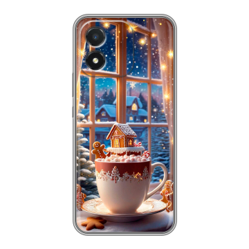 Силиконовый чехол на Huawei Honor X5 с принтом Новый год