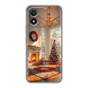 Силиконовый чехол на Huawei Honor X5 с принтом Новый год