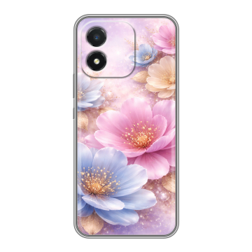 Силиконовый чехол на Huawei Honor X5 с принтом женский