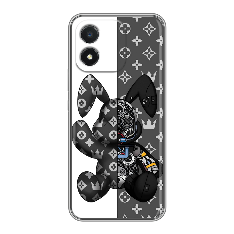 Силиконовый чехол на Huawei Honor X5 с принтом Луи робот Силиконовый чехол на Huawei Honor X5 с принтом Луи робот