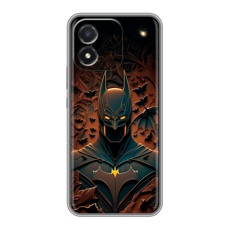 Силиконовый чехол на Huawei Honor X5 с принтом Batman Бэтмен Силиконовый чехол на Huawei Honor X5 с принтом Batman Бэтмен