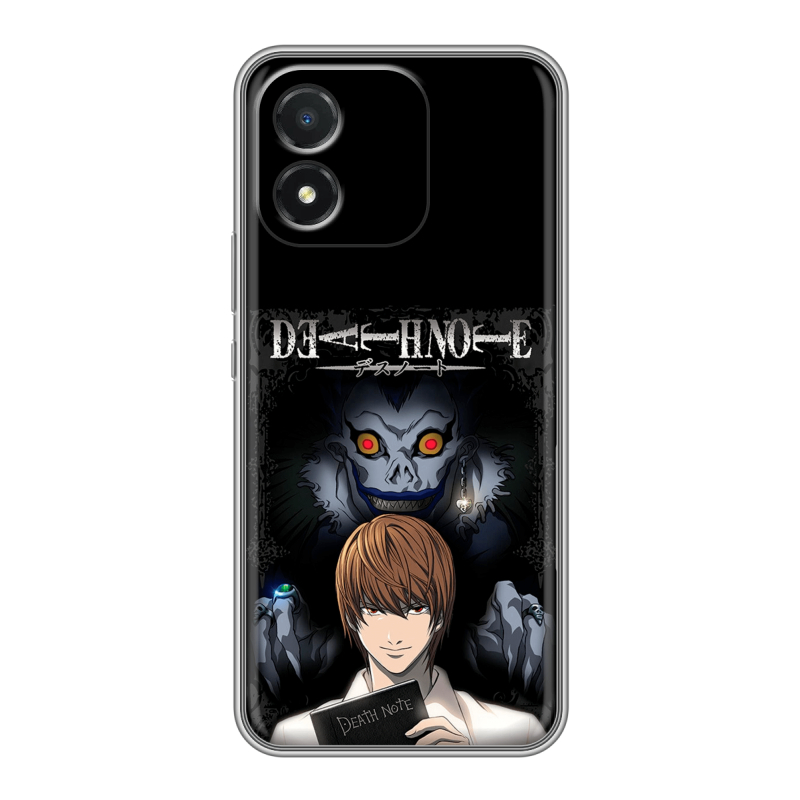 Силиконовый чехол на Huawei Honor X5 с принтом Death note Тетрадь смерти Силиконовый чехол на Huawei Honor X5 с принтом Death note Тетрадь смерти