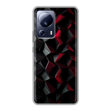Силиконовый чехол на Xiaomi 13 Lite с принтом Абстракция Силиконовый чехол на Xiaomi 13 Lite с принтом Абстракция