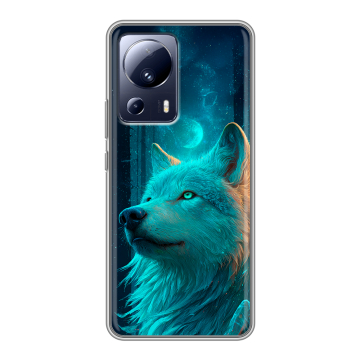 Силиконовый чехол на Xiaomi 13 Lite с принтом бабочки саккура Силиконовый чехол на Xiaomi 13 Lite с принтом бабочки саккура