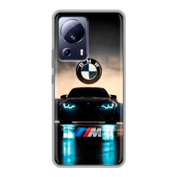 Силиконовый чехол на Xiaomi 13 Lite с принтом БМВ BMW