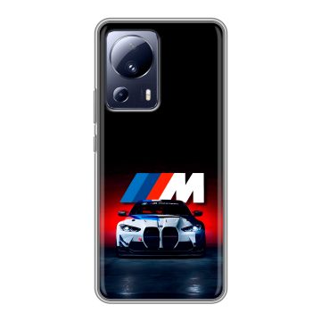 Силиконовый чехол на Xiaomi 13 Lite с принтом БМВ BMW