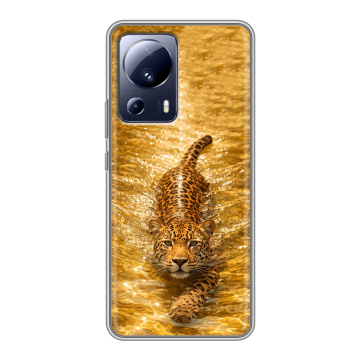 Силиконовый чехол на Xiaomi 13 Lite с принтом женский