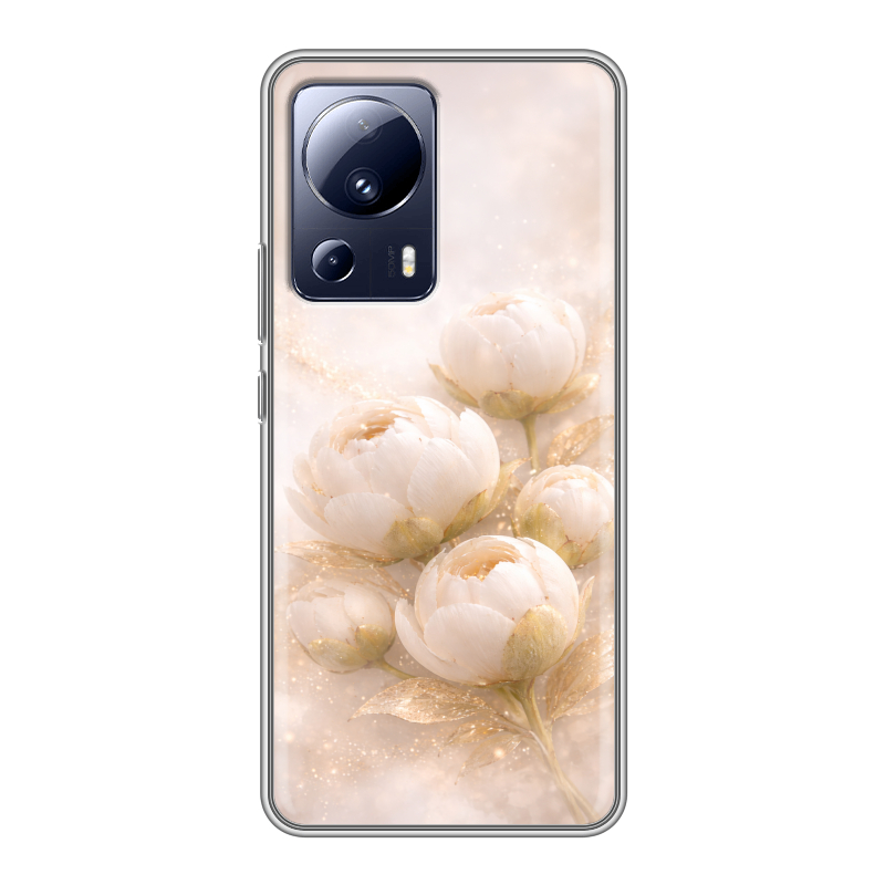 Силиконовый чехол на Xiaomi 13 Lite с принтом женский Силиконовый чехол на Xiaomi 13 Lite с принтом женский