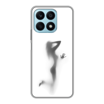 Силиконовый чехол на Huawei Honor X8a с принтом Силуэт Силиконовый чехол на Huawei Honor X8a с принтом Силуэт