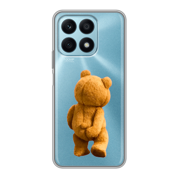Силиконовый чехол на Huawei Honor X8a с принтом Медведь