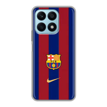 Силиконовый чехол на Huawei Honor X8a с принтом Барселона Barcelona