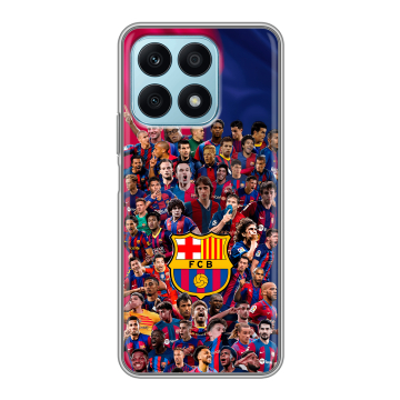 Силиконовый чехол на Huawei Honor X8a с принтом Барселона Barcelona Силиконовый чехол на Huawei Honor X8a с принтом Барселона Barcelona