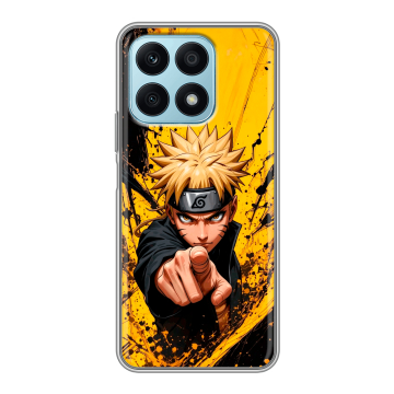 Силиконовый чехол на Huawei Honor X8a с принтом Naruto Наруто