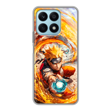 Силиконовый чехол на Huawei Honor X8a с принтом Аниме Наруто Naruto
