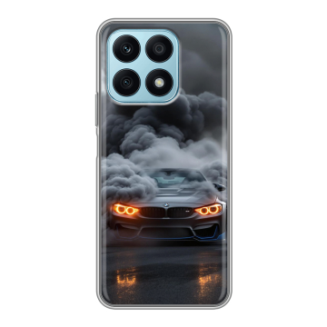 Силиконовый чехол на Huawei Honor X8a с принтом BMW БМВ Силиконовый чехол на Huawei Honor X8a с принтом BMW БМВ