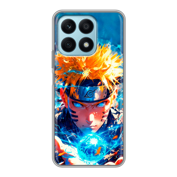 Силиконовый чехол на Huawei Honor X8a с принтом Аниме Наруто Naruto
