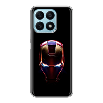 Силиконовый чехол на Huawei Honor X8a с принтом IronMan Железный человек