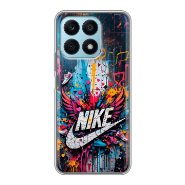 Силиконовый чехол на Huawei Honor X8a с принтом Nike Найк