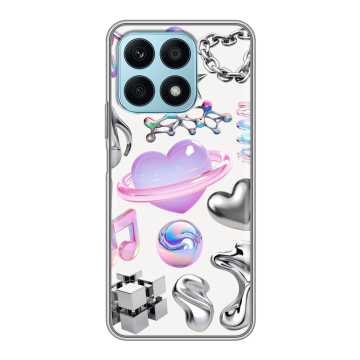 Силиконовый чехол на Huawei Honor X8a с принтом Y2K Силиконовый чехол на Huawei Honor X8a с принтом Y2K