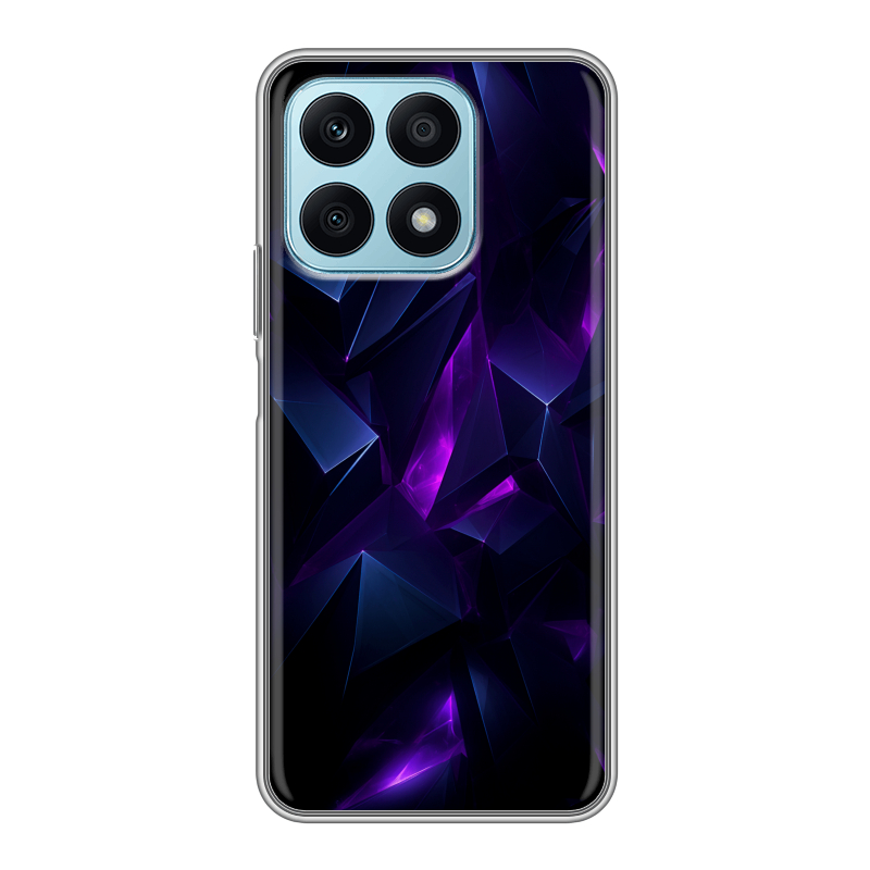 Силиконовый чехол на Huawei Honor X8a с принтом Абстракиция Силиконовый чехол на Huawei Honor X8a с принтом Абстракиция