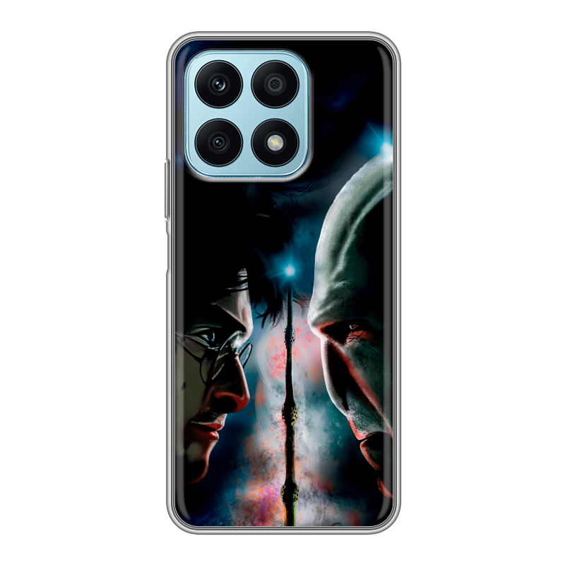 Силиконовый чехол на Huawei Honor X8a с принтом Гарри Поттер Harry Potter Силиконовый чехол на Huawei Honor X8a с принтом Гарри Поттер Harry Potter