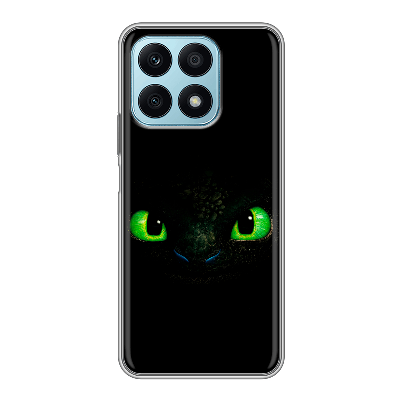 Силиконовый чехол на Huawei Honor X8a с принтом Как приручить дракона Силиконовый чехол на Huawei Honor X8a с принтом Как приручить дракона