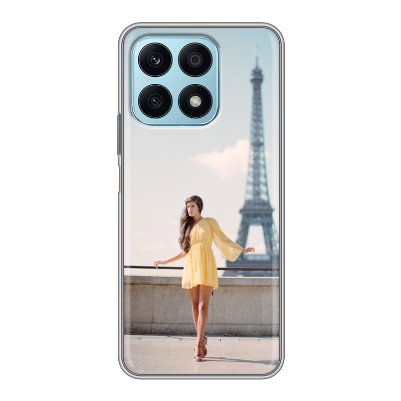 Силиконовый чехол на Huawei Honor X8a с принтом Париж Силиконовый чехол на Huawei Honor X8a с принтом Париж