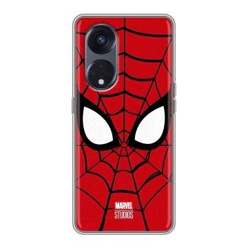 Силиконовый чехол на OPPO Reno8 T 5G с принтом человек паук spiderman