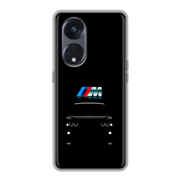 Силиконовый чехол на OPPO Reno8 T 5G с принтом БМВ BMW