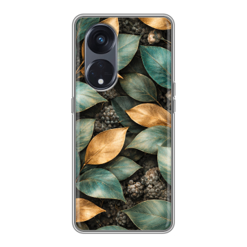 Силиконовый чехол на OPPO Reno8 T 5G с принтом женский