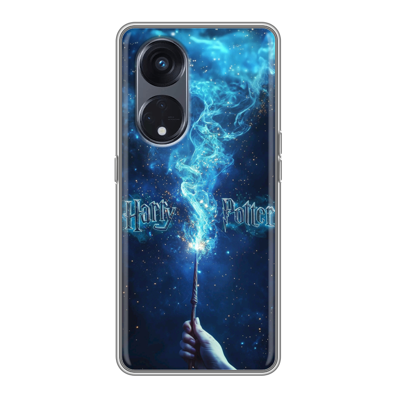 Силиконовый чехол на OPPO Reno8 T 5G с принтом Harry Potter Гарри Поттер Силиконовый чехол на OPPO Reno8 T 5G с принтом Harry Potter Гарри Поттер