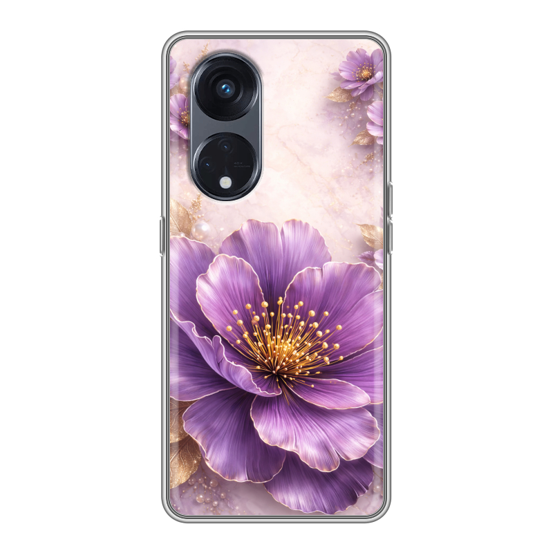 Силиконовый чехол на OPPO Reno8 T 5G с принтом женский Силиконовый чехол на OPPO Reno8 T 5G с принтом женский