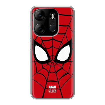 Силиконовый чехол на Tecno Spark Go 2023 с принтом человек паук spiderman