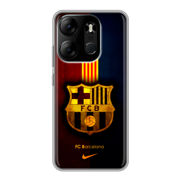Силиконовый чехол на Tecno Spark Go 2023 с принтом Барселона Barcelona Силиконовый чехол на Tecno Spark Go 2023 с принтом Барселона Barcelona