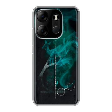 Силиконовый чехол на Tecno Spark Go 2023 с принтом Гарри Поттер Harry Potter