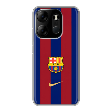 Силиконовый чехол на Tecno Spark Go 2023 с принтом Барселона Barcelona Силиконовый чехол на Tecno Spark Go 2023 с принтом Барселона Barcelona