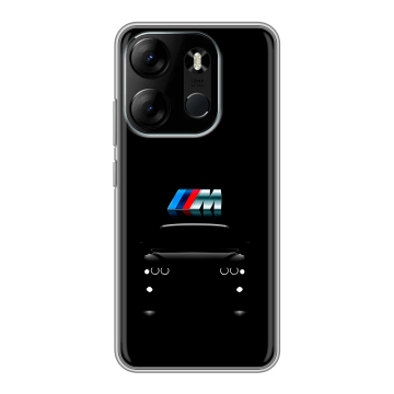 Силиконовый чехол на Tecno Spark Go 2023 с принтом БМВ BMW
